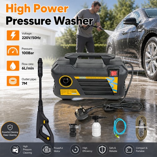 Electric high pressure washer - high,