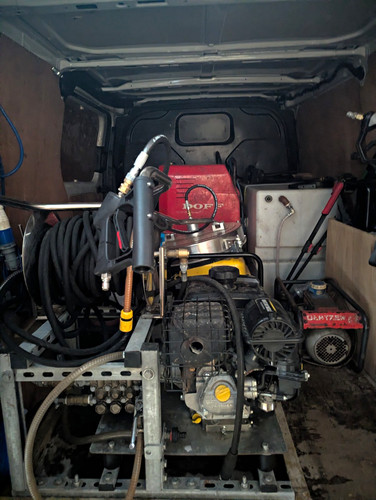 Pressure washer setup - pressure,