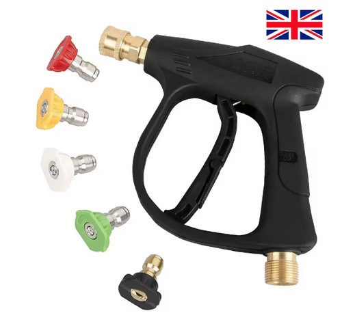 High pressure washer spray gun - pressure,
