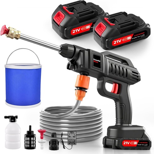 Cordless pressure car - cordless, washer