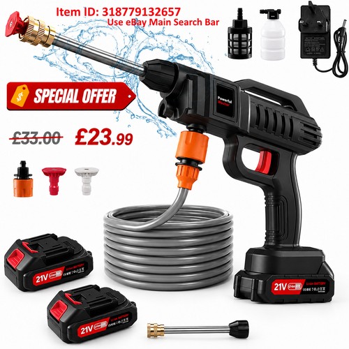 Cordless jet pressure - jet, washer