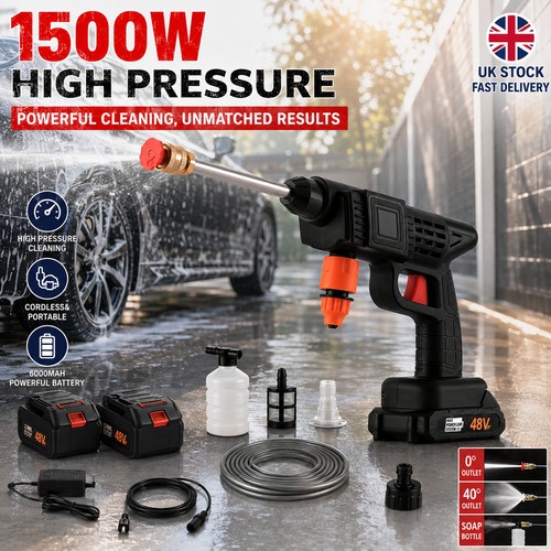 Portable cordless power washer - power,